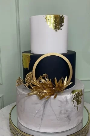 Bolo Preto e Cinza