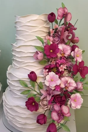 Modelo Ruffle Cake Cascata