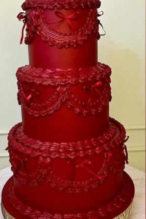 Vintage Cake Vermelho